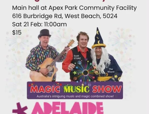 Kids Fringe Show Adelaide | Magic Music Show by Cool 4 Kids