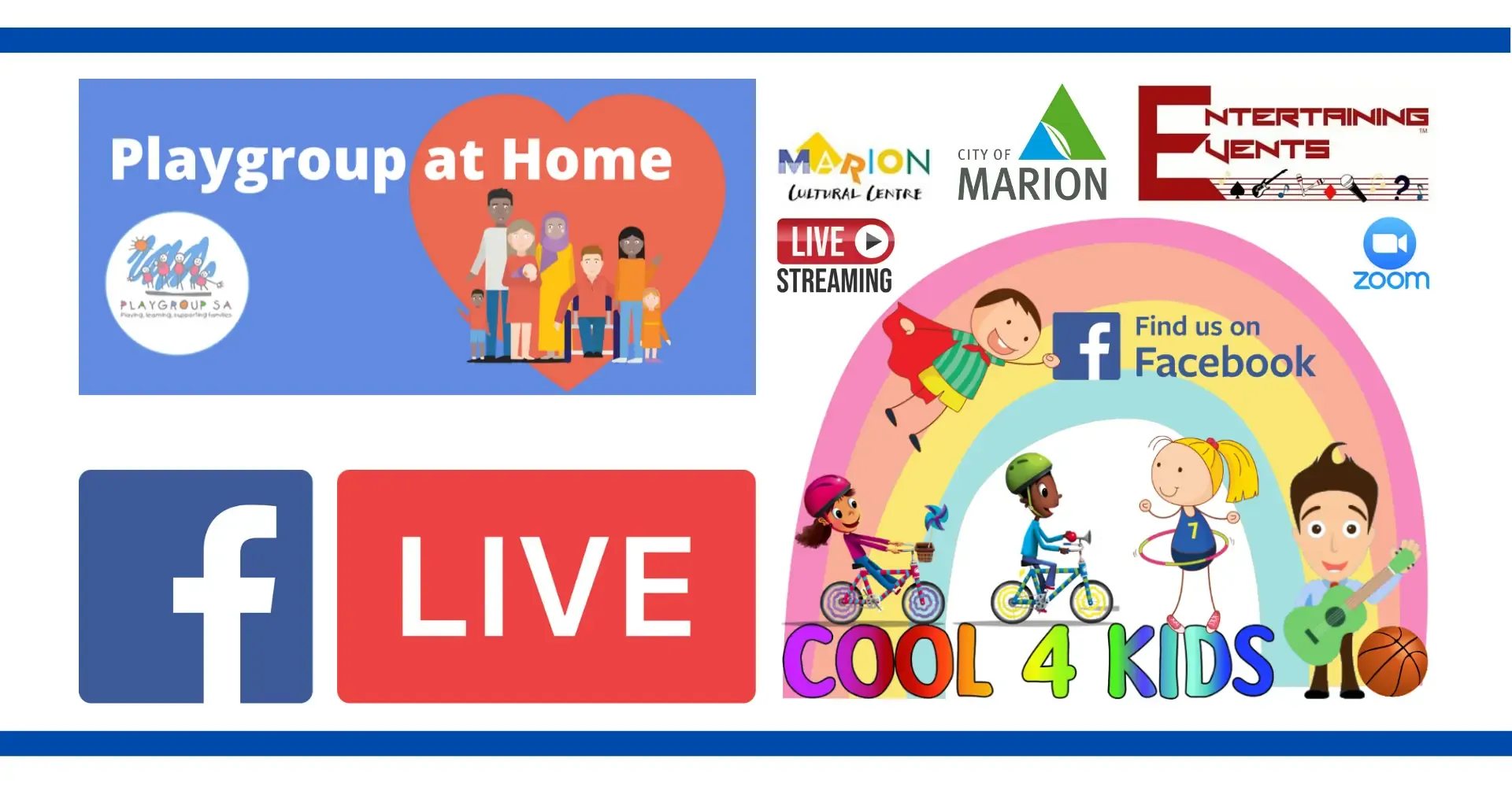 Playgroup and Live Streaming Videos