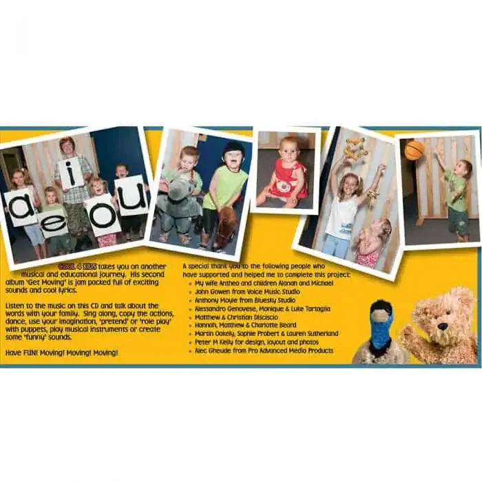 Get Moving CD Cool 4 Kids