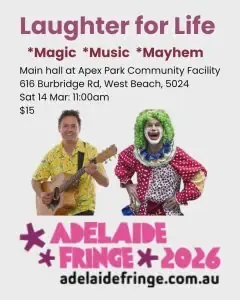 Laughing for Life Fringe at Adelaide Fringe show